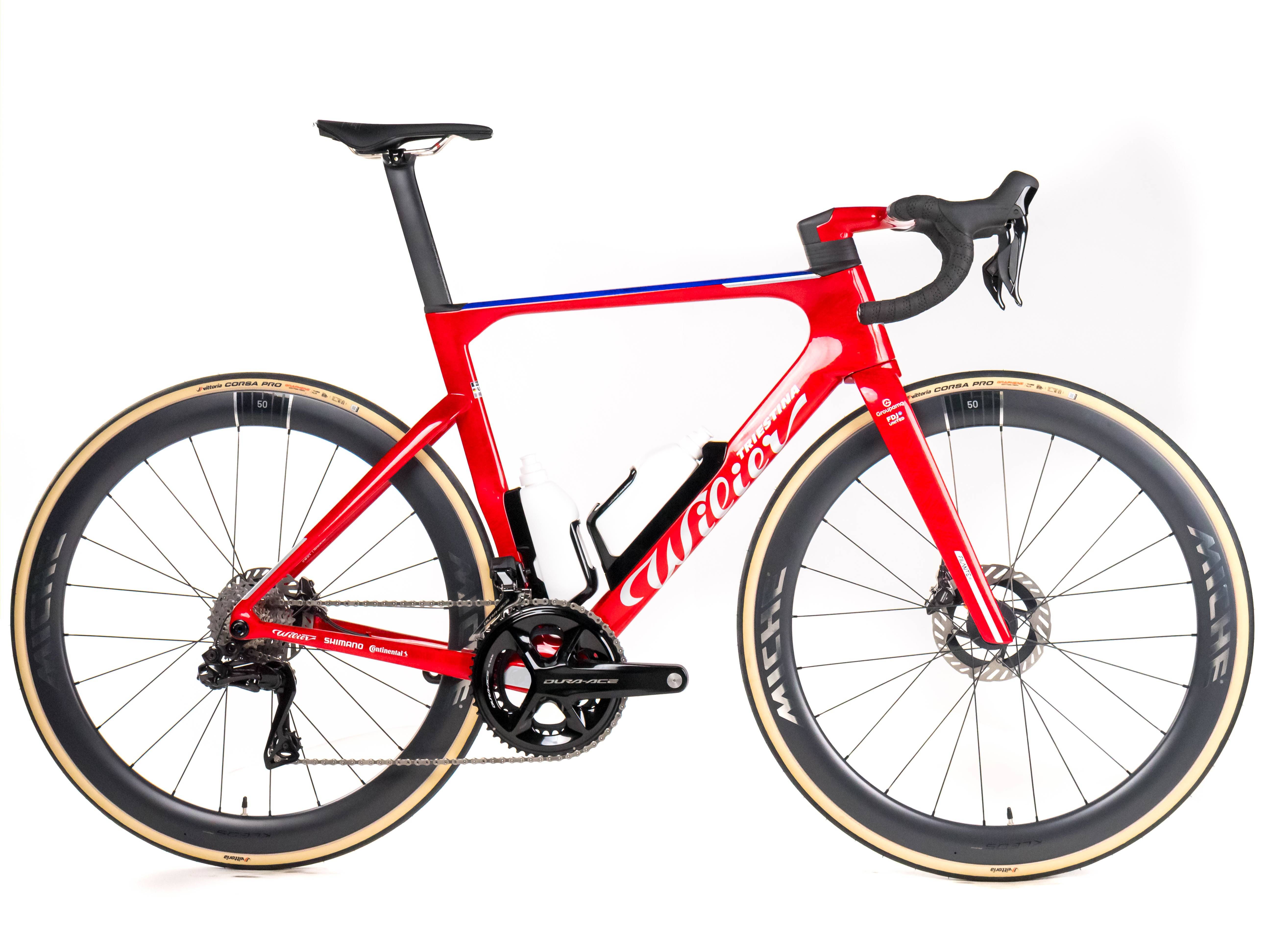 Wilier Filante SLR ID2 Replica Team 2026 - Shimano DURA ACE Di2 R9270 2x12 - MICHE WSET KLEOS RD50 TLR TEAM