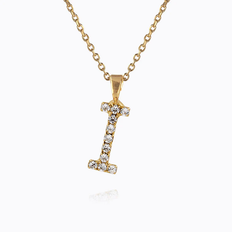 Caroline Svedbom Mini Letter I Halsband (Guld)