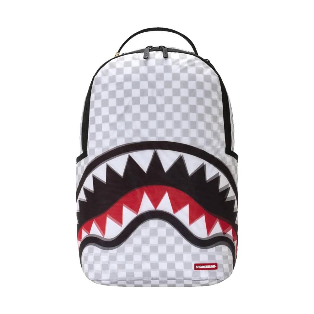 Sprayground - Sharks In Paris 3D Effect Ryggsäck Väskor - Herr - ONE Size - Polyester