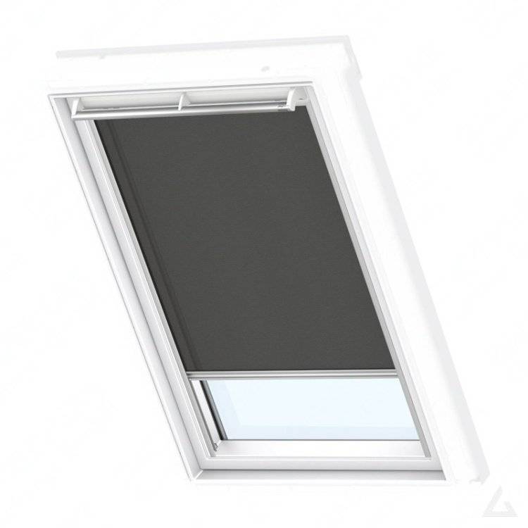 Velux rullegardin RFL CK04 4069 55x98cm sort manuel