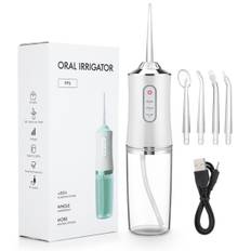Kraftfuld Dental Water Jet Pick Flosser Mundskylning Membran - Perfekt - White