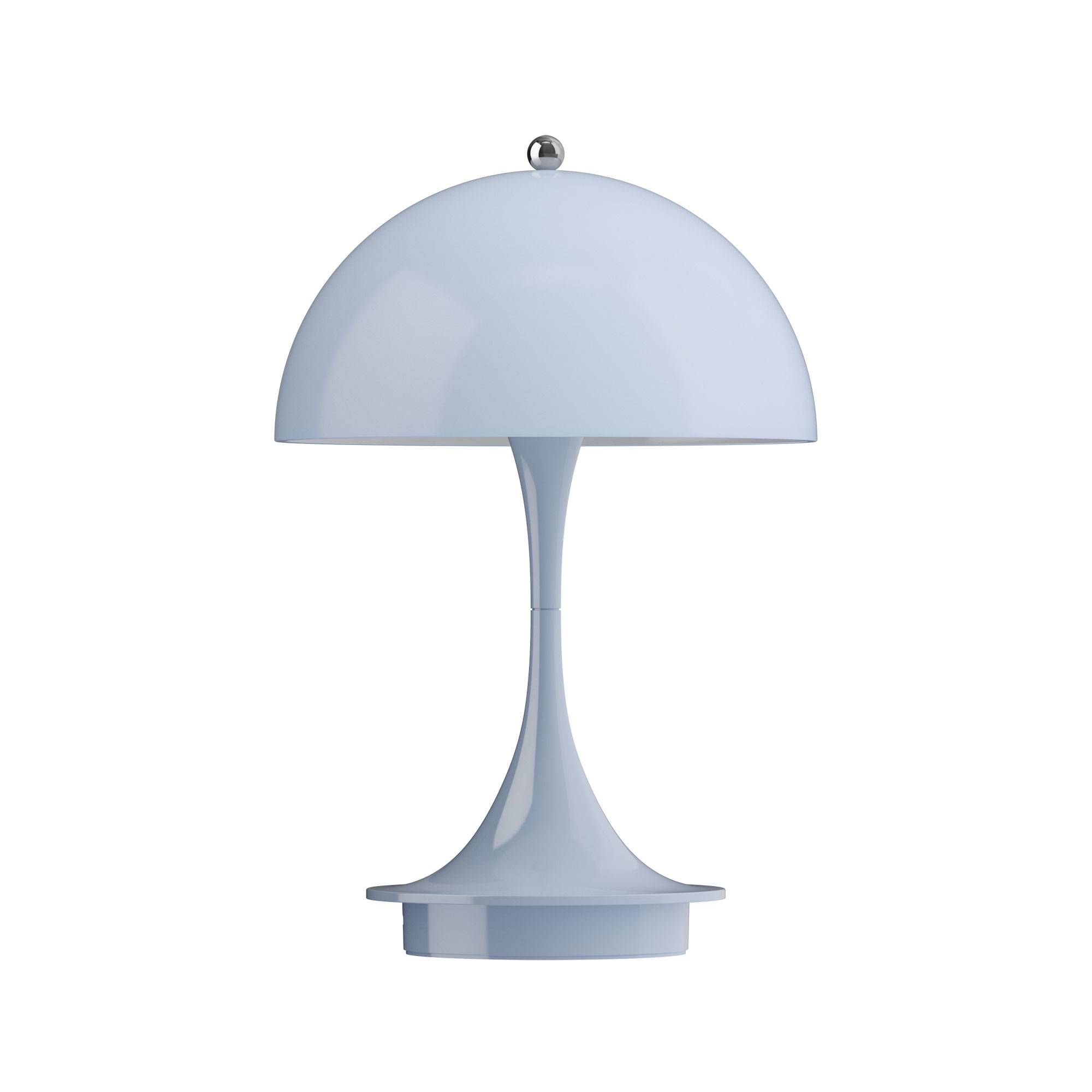 Louis Poulsen Panthella 160 Portable af Verner Panton Opal Pale Blue.