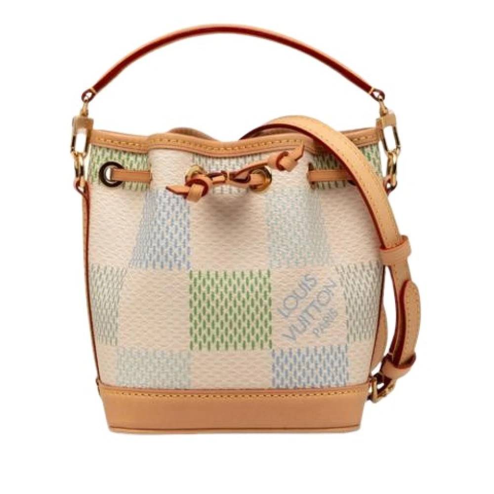 Louis Vuitton Vintage Pre-owned Damier Skuldertaske - Vintage - Dame - Flerfarvet - ONE SIZE - Uld