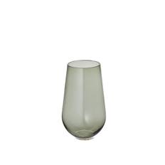 Echasse Vase, S, Smoke, Glass, 1 pc