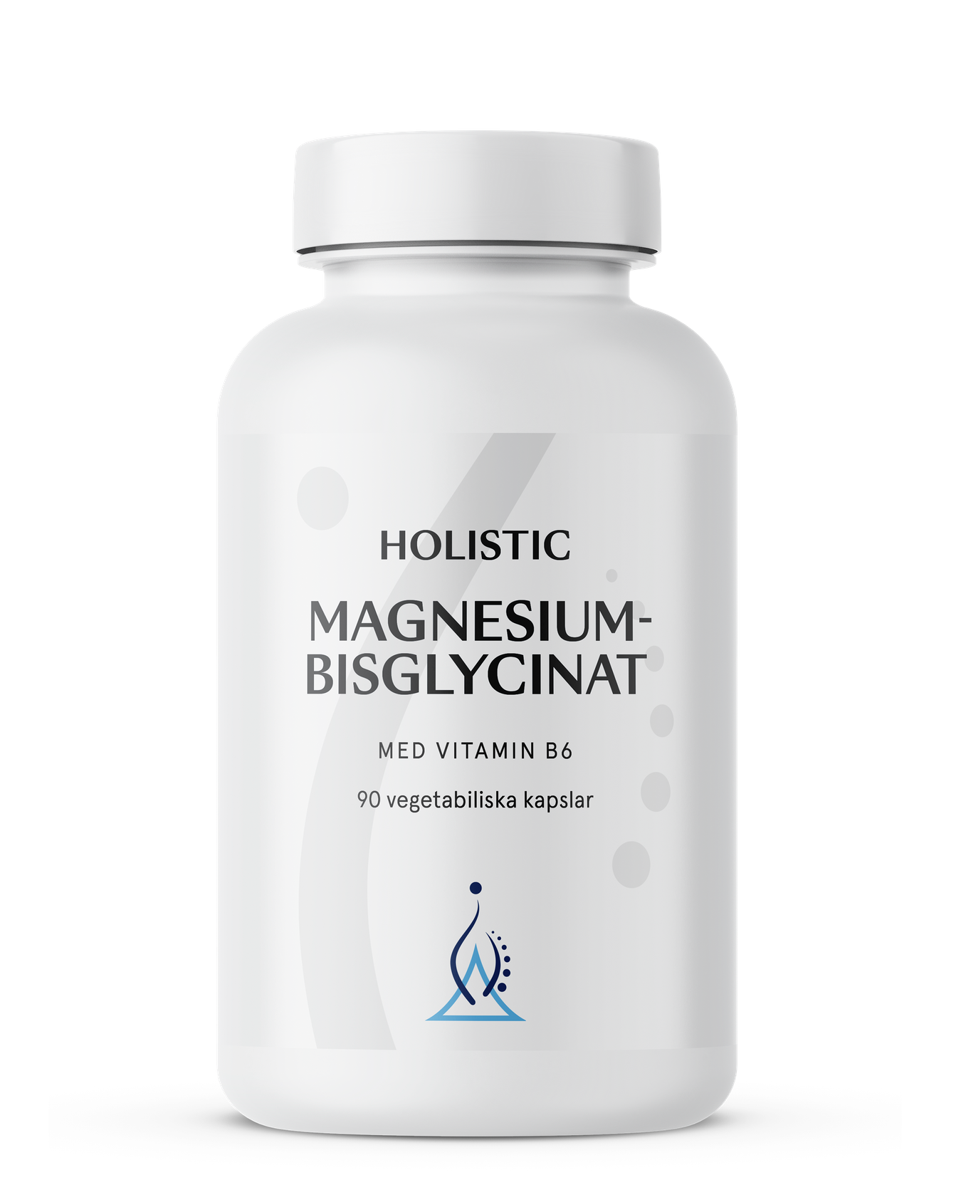 Holistic Magnesiumbisglycinat 100 mg, 90 kapslar