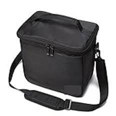 CVBGVBB Picknick-ryggsäckar Cooler Bags Men Thermal Lunchbox Cooler Ice Pack Refrigerator Water Packed Backpack Lunch Beach Portable Car Fishing Mini Fridge (Color : Schwarz)