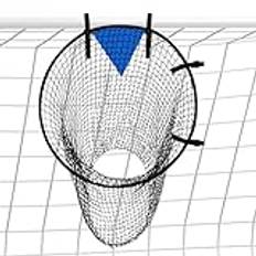 Top Bins fotbollsmål | multisport träningsnät | fotbollsväska, fotbollsnät, precision, multifunktionell, enkel installation, fotbollsmålnät för fotboll