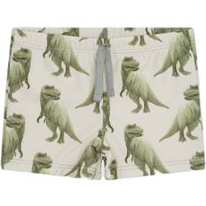 Hust & Claire Badetøj Hchaki Svømpebuks Stl. 5/6Y unisex - Badbyxor Från Magasin - Seagrass (5/6Y)