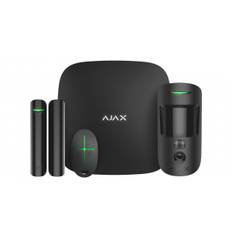 Ajax StarterKit Cam set of Hub 2, MotionCam, DoorProtect and SpaceControl (black)