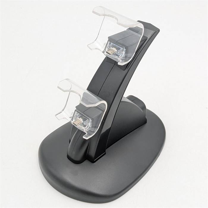 PS4 Dual Controller Ladestander - PS4 Tilbehør (B Grade) (Genbrug)