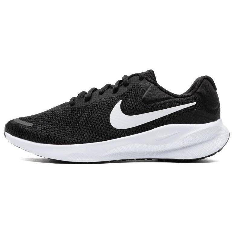 Nike Revolution 7 Extra Bred Svart Vit Herrsneakers FB8501-002 cm
