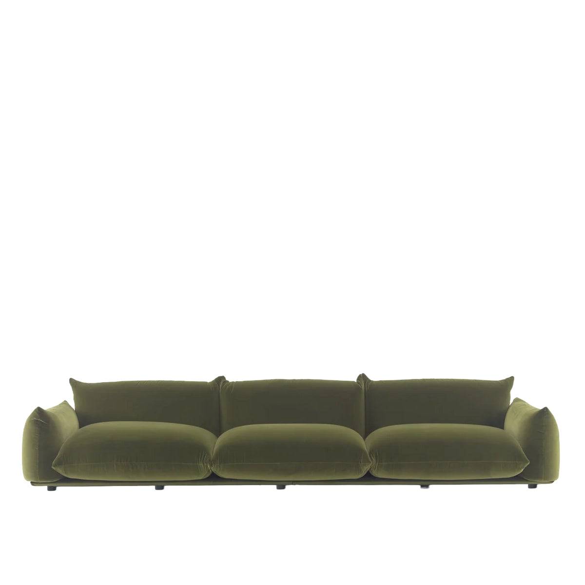 Arflex Marenco Sofa - 354cm - Mistral 1401 Green