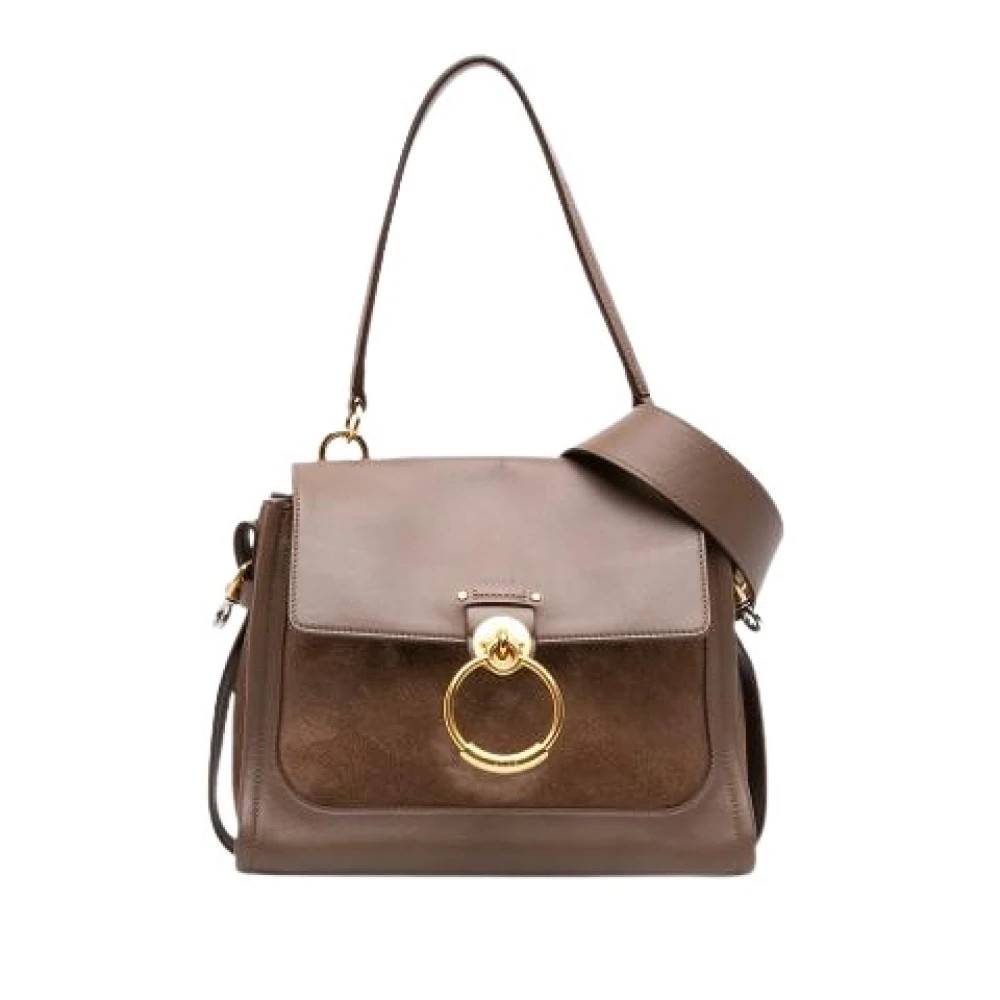 Chloé Pre-owned Pre-owned Tess Day Satchel - Vintage - Dame - Brun - ONE SIZE - Uld
