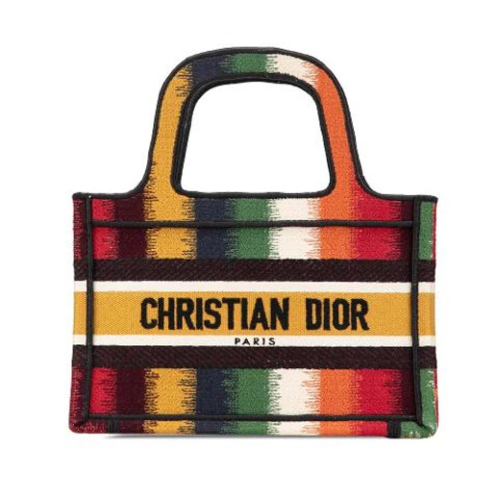 Dior Vintage Pre-owned Book Tote - Vintage - Dame - Flerfarvet - ONE SIZE -