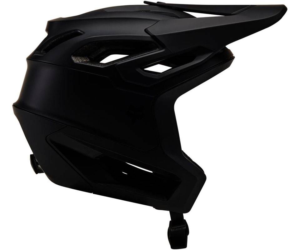 Fox Dropframe Pro Helmet Men Matte Black - Matt Svart (S)