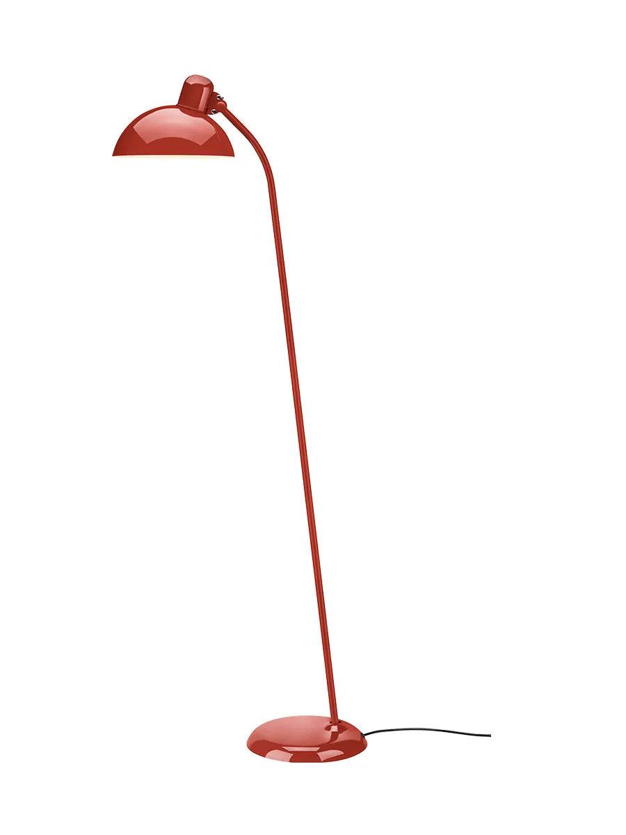 Kaiser Idell Gulvlampe, kipbar fra Fritz Hansen Venetian Red - Jacobsen Plus