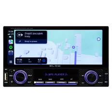 Blow AVH-686B 2DIN Bilradio - 6,86&quot; Touchskærm, 50W x4, Bluetooth, Apple CarPlay, Android Auto, USB-C, RDS - Sort