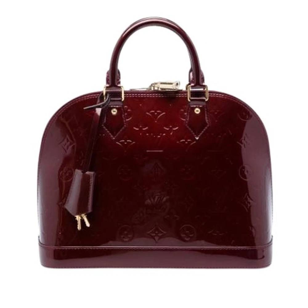 Louis Vuitton Vintage Pre-owned canvas tasker - Vintage - Dame - Rød - ONE SIZE -