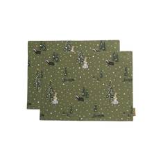 Sophie Allport Sophie Allport Set of 2 Festive Fabric Placemats