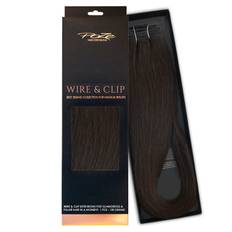 Poze Hairextensions Poze Standard Äkta Löshår Flip & Go 50cm Midnight Brown 1B