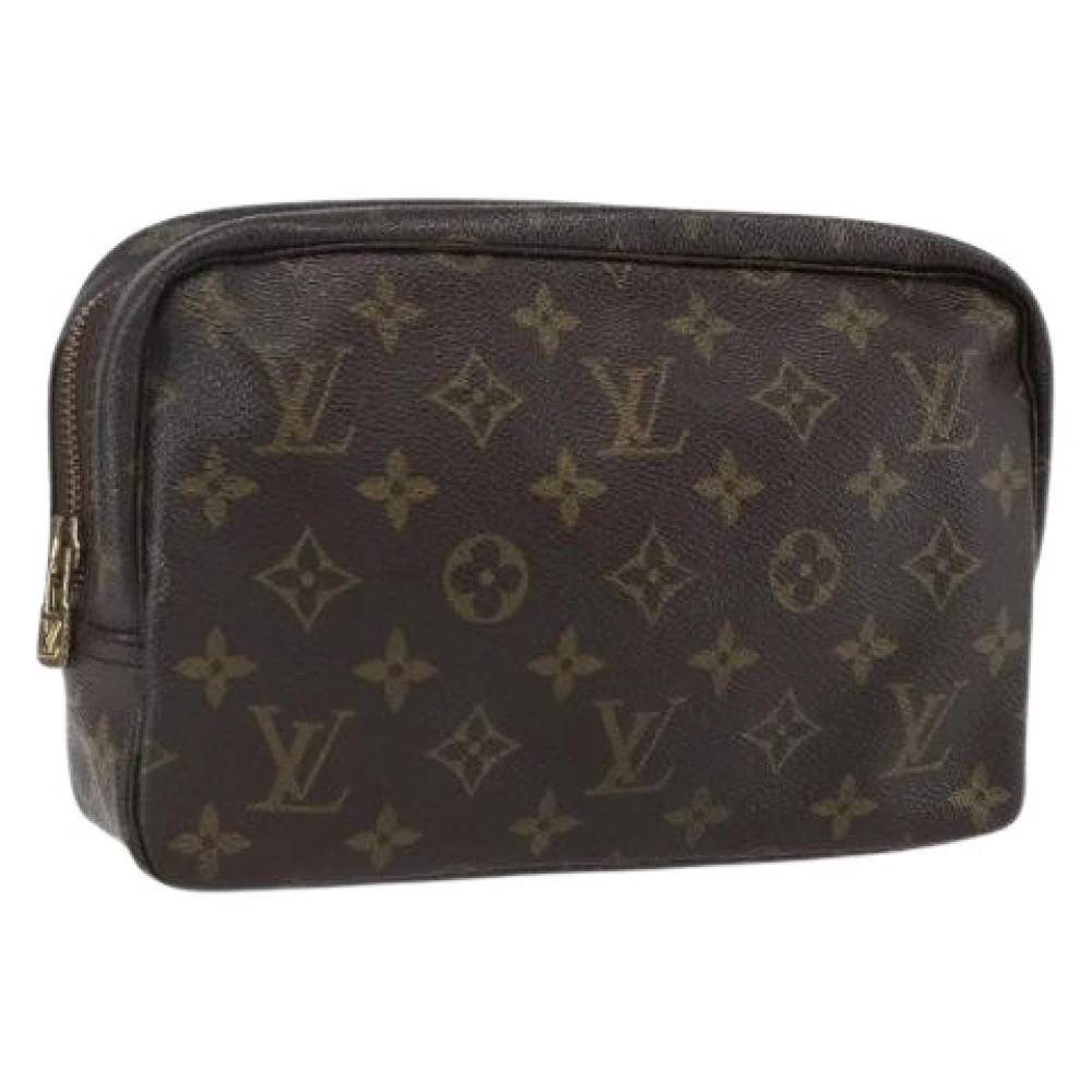 Louis Vuitton Vintage Pre-owned Canvas Clutch - Vintage - Dame - Brun - ONE SIZE -