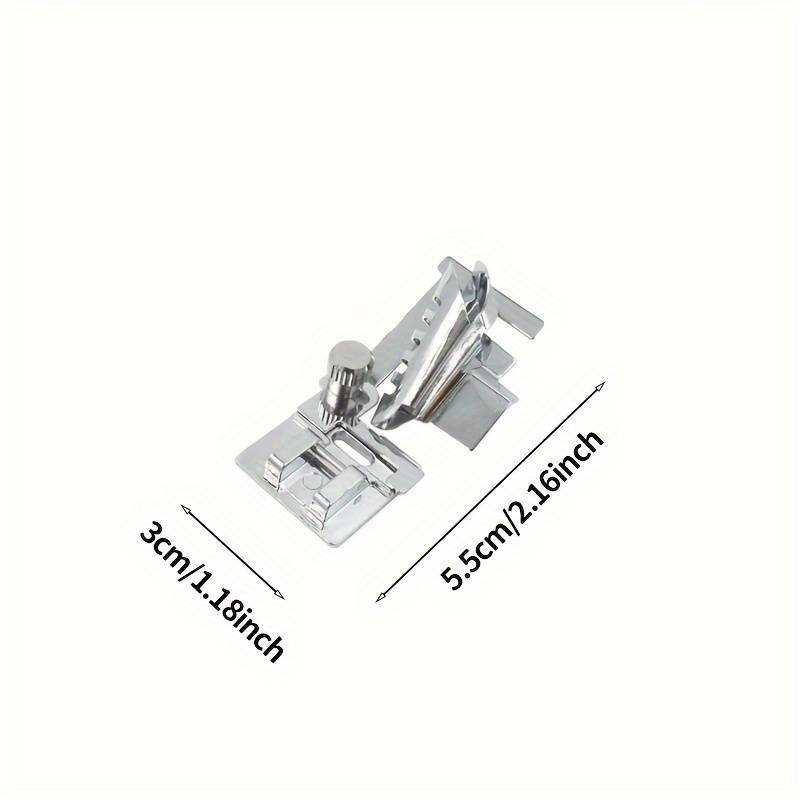 TEMU 1pc Adjustable Bias Tape Guide And Bonding Machine Presser Foot Attachment, Binding Strip Presser Foot, For Sewing Machine Parts, Home Sewing Additions