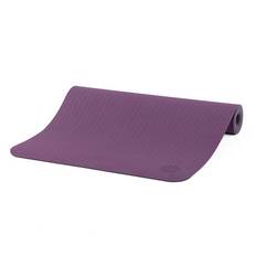 Bodhi TPE Flow Yogamåtte - Miljøvenlig - 183x60 cm. x 5 mm. Lilla/Grå