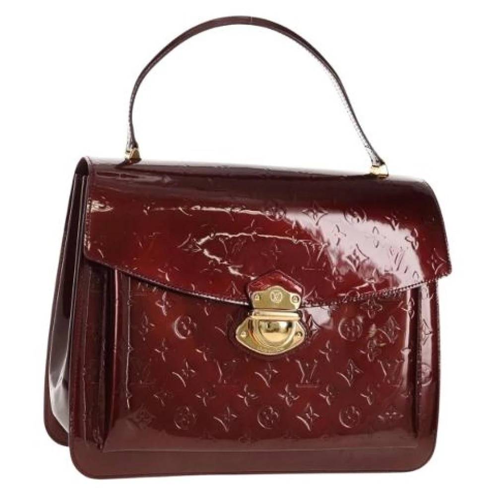 Louis Vuitton Vintage Pre-owned Vintage Læder Håndtaske - Vintage - Dame - Rød - ONE SIZE - Læder