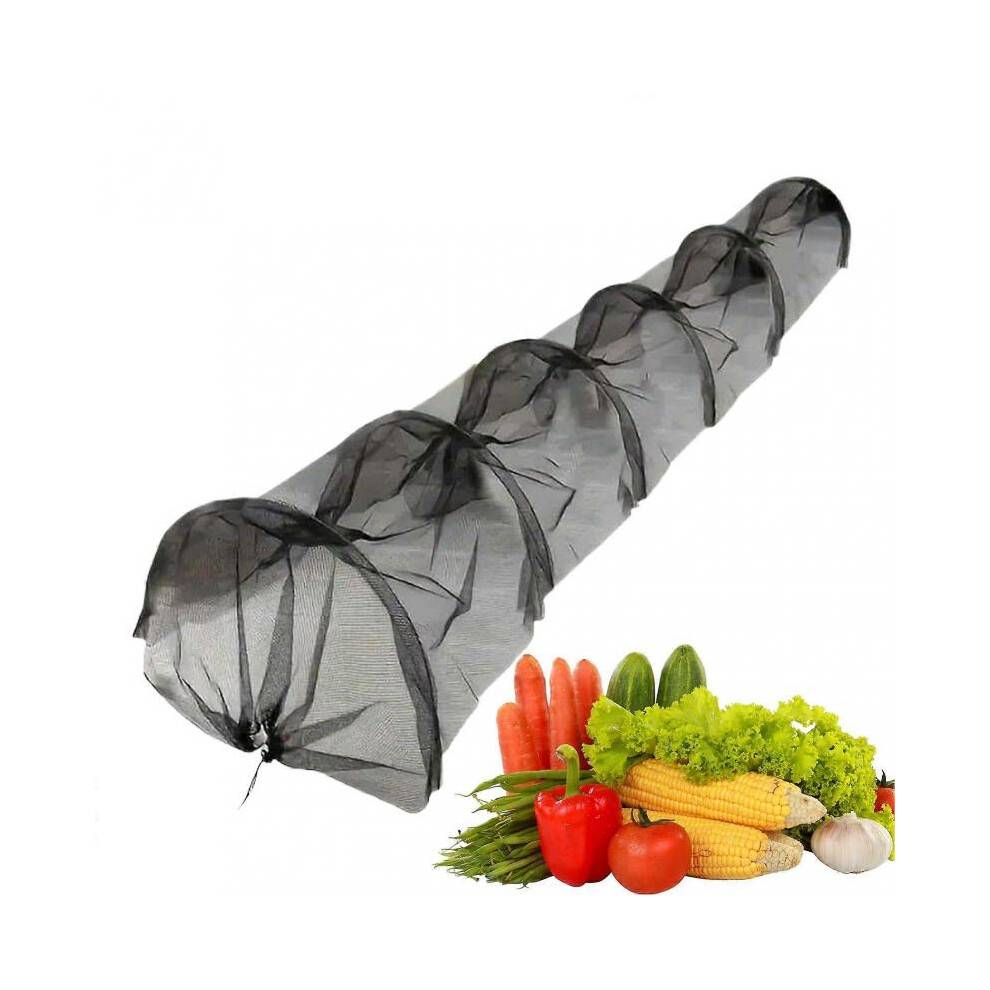 Plant tunnel, agricultural mesh plant tunnel, portable greenhouse row cover, plant net, for vegetable flowers, greenhouse, garden plant cover