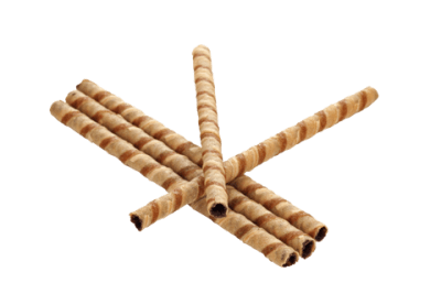Kexrör med apelsinchoklad, 280 st.
