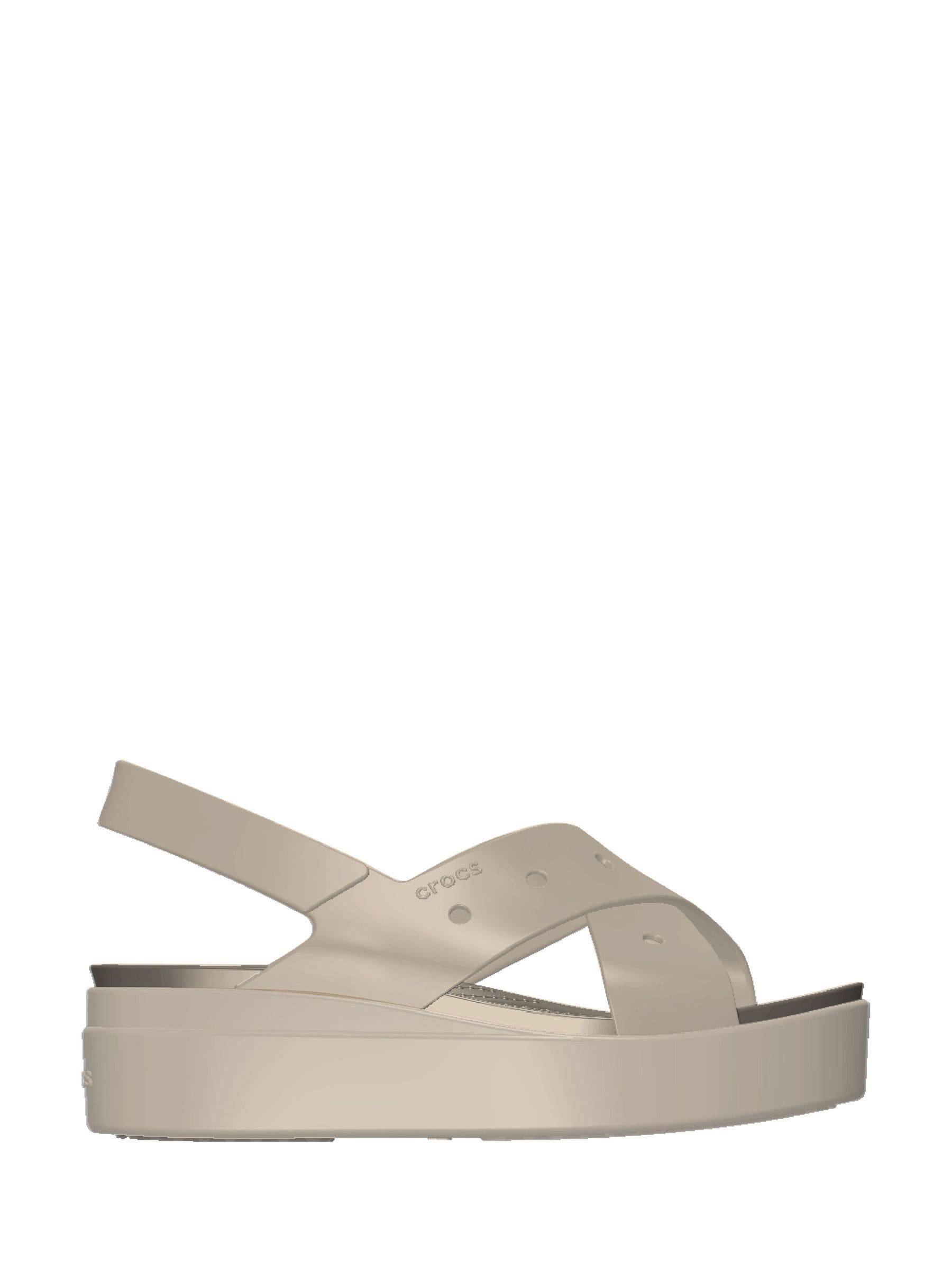 Crocs Crocs Brooklyn 4U sandaler med kilklack och korsrem