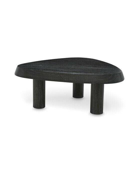 Eichholtz Briël soffbord charcoal grey - Svart / Grå (L: 63 x B: 59 x H: 25 cm)