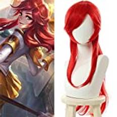 2019 Battle Academia Skins Lux Prestige Edition cosplay-peruker Luxanna Crownguard The Lady of Luminosity Heorine hår peruk + perukhatt