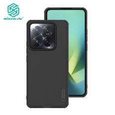 Nillkin Super Frosted Shield Pro Case For Xiaomi Mi 14 Pro Case Ultra Thin Matte TPU + PC Anti Fingerprint Shockproof Back Cover For Xiaomi Mi 14 Pro blå