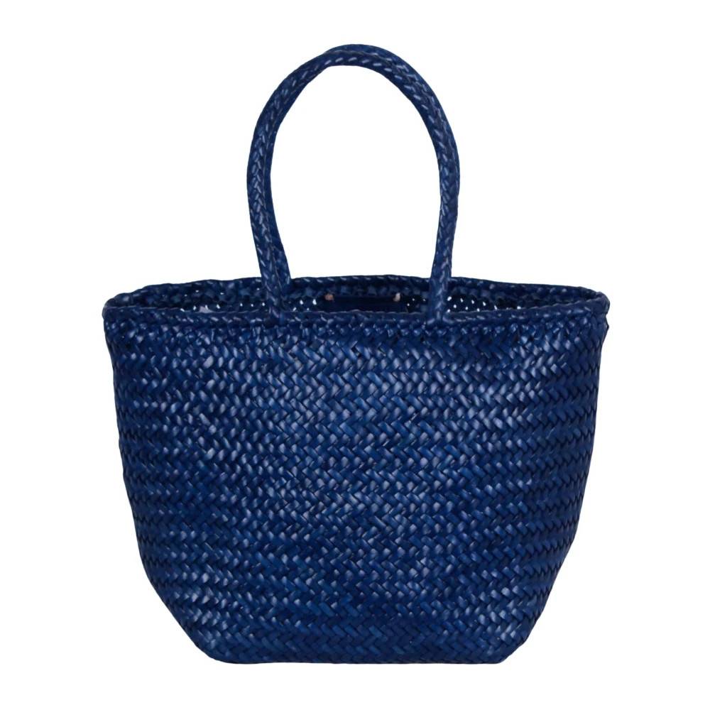 Dragon Diffusion Grace Basket Small - Tasker - Dame - Blå - ONE SIZE - Læder