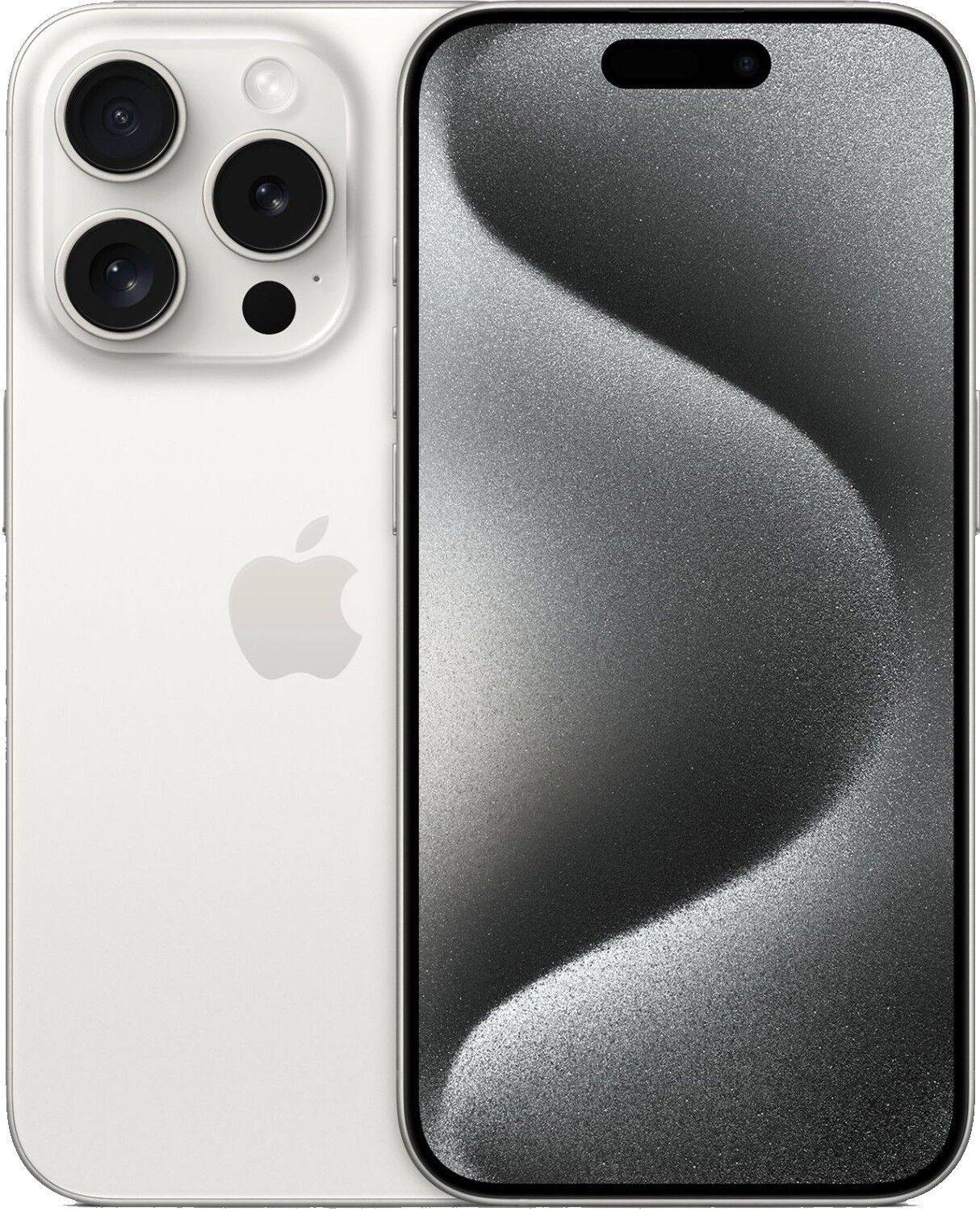 iPhone 15 Pro | 1 TB | Dual-SIM (2 x eSIM) | Vit titan