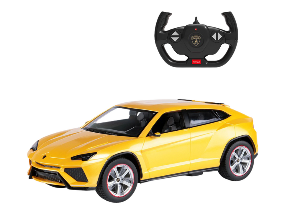 Fjärrkontroll Lamborghini Urus skala 1:14, gul