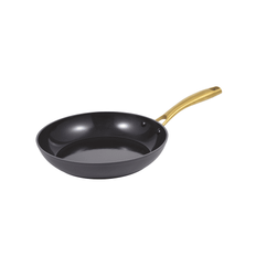 Conzept Stegepande Med Messing Håndtag 24 cm - Keramisk Belægning