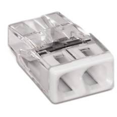 Samlemuffe, skruel�s, 2x2,5mm2, Wago 2273-202