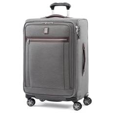 Platinum® Elite Medium Check-in Expandable Softside Spinner 71cm (71 x 47 x 30 cm) - SHADOW BLACK