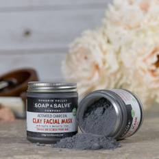 Activated Charcoal Clay Face Mask: ansigtsmaske til uren hud, akne, hudorme, fedtet hud