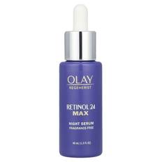 Olay, Regenerist, Retinol 24, Night Serum, Fragrance-Free, 1.3 fl oz (40 ml)