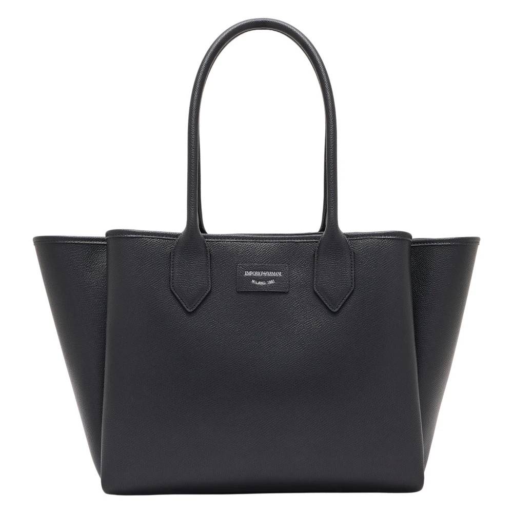 Emporio Armani Shopper modello grande - Tasker - Dame - Sort - ONE SIZE -