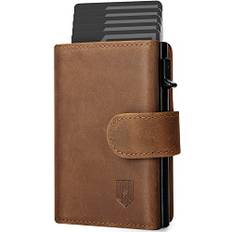 DODENSHA Slim Wallet mit Münzfach I Kartenetui Herren I Kreditkartenetui Geldbeutel Herren für 10+ Karten I Wallets for Men I Geldbörse Herren I RFID Schutz