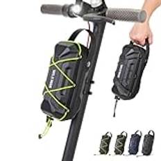 VERTAST Scooter väska styre väska för skoter cykelväska styre vattentät cykelkorg framficka för elskoter elcykel Xiaomi Mijia M365 Sedway ES, svart-2 L