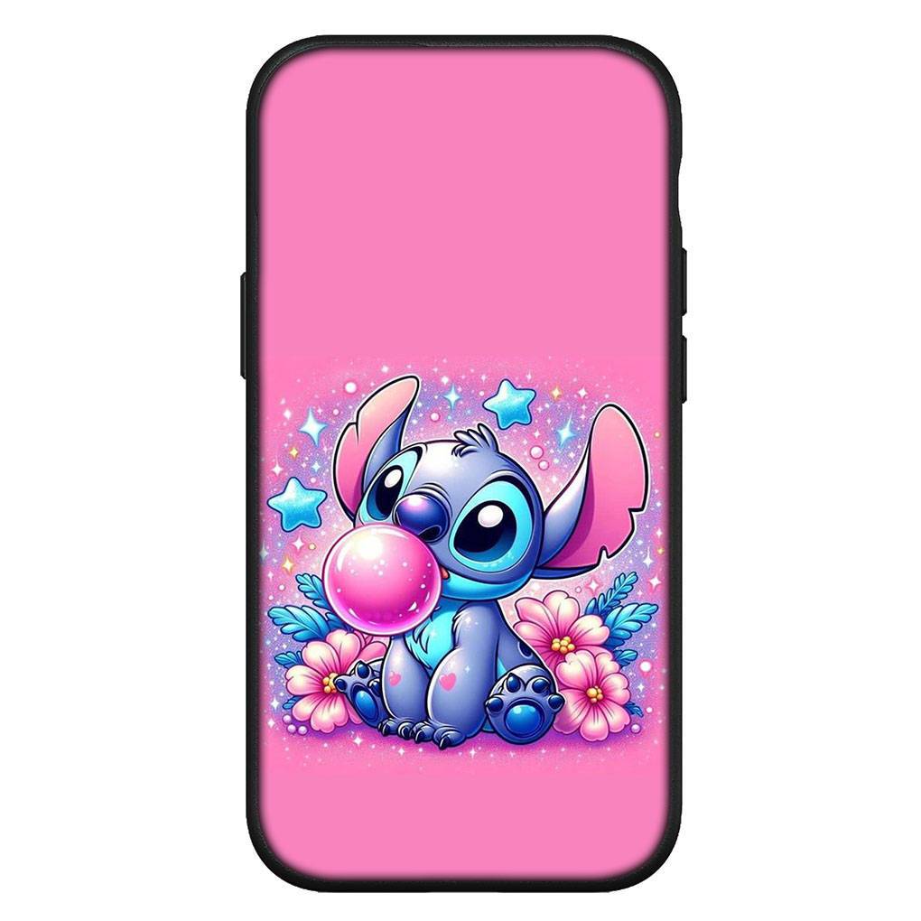 Skal för iPhone 16 15 Xiaomi Redmi Note 14 13 12 11 Pro Max 16e Samsung Galaxy S25 S24 S23 Moto OPPO Huawei Lilo Rosa Mode Stitch Anime Telefonskal for Xiaomi Poco X7 Pro 5G
