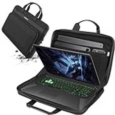 Smatree 17–18 tums fodral med hårt skal för Razer Blade 17/18, för 17,3 tums MSI bärbar speldator GS76 Stealth/GF75 tunn serie, för 16 tums Acer Nitro 16 bärbar dator – AN16-41-R3ZV/AN16-41-R148 väska