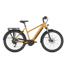 Gazelle Medeo T10 Low-Step 500Wh S (45 cm) Gul Elcykel - Hybrid Elcykel