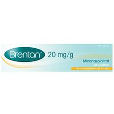 Brentan Creme 2% til svampeinfektioner i huden 20 mg/g - 30g Kort holdbarhed