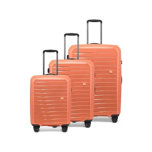 Airbox Resväskor AZ18 - 3-Set 55-65-74cm Orange